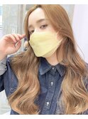ハイトーンデザインカラーエクステ10代20代
