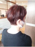 クセ毛さんショートヘア