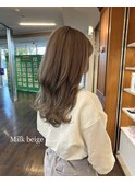 やわらかベージュカラー