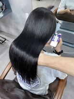 レド(LeDo)&nbsp;髪質改善TOKIOトリートメント×ブルーブラック　【四日市】