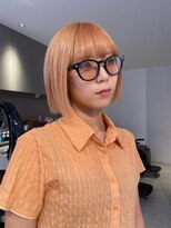 ナループロアツム(Nalu pu loa Tsum)&nbsp;オレンジカラー/ブリーチカラー/ダブルカラー/暖色カラー