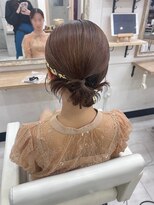 プティクローシェ バイ クオーレ(petite cloche by CUORE)&nbsp;カチモリヘア 結婚式ヘア