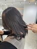 【New♪白髪も染まる大人のファッションカラー】カット+フルカラー+ヘアケア