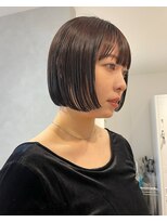 フォト イケブクロ(foto IKEBUKURO)&nbsp;前上がりボブボブミニボブショートボブ