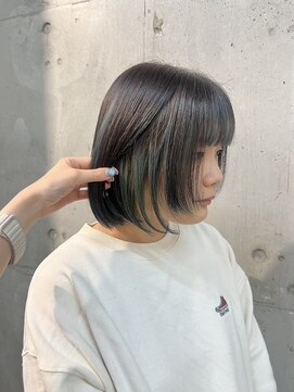 ラニヘアサロン(lani hair salon) インナーカラー/グリーン