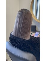 ハイク(HYKE)&nbsp;シルバーグレー/ホワイトグレージュ