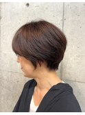 大人ミディ/レイヤーカット/ブラウンベージュ[下北沢/下北沢駅]