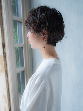 ビーウェイブ いわき(BE WAVE) 無造作ゆるふわショートボブ