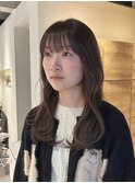 DaVin中目黒　似合わせカット　顔周りカット　ショコラブラウン