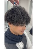 波巻きパーマ/スパイラル/ツイスパ/メンズサロン/メンズ/波巻き