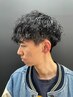 ツーブロックカット＋特殊パーマ（ツイスト／スパイラル）