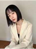 まとまるボブ/大人可愛い/髪質改善【kanna高円寺SYUK】