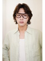 レコ 渋谷(LECO)&nbsp;メンズボブパーマニュアンスパーマ緩めパーマメンズカット