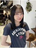 【河野凜】ローレイヤー×ナチュラルブラウン