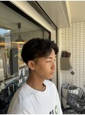 #サーフカール#スパイキーショート#ブルーブラック#船橋