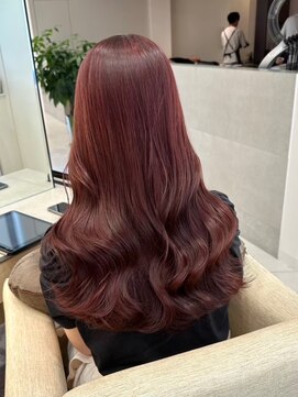 ソヨン 栄2号店(SOYON) 暗めカラー/グランマッシュ/デザインカラー/髪質改善/栄駅a153