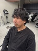 波巻きパーマ/波巻きスパイラルパーマ/メンズパーマ