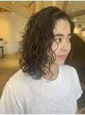 ボブ！くるくるパーマ