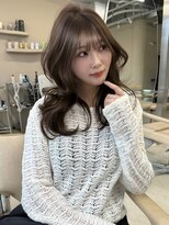 メゾンクペウ 梅田(Maison cope’u)&nbsp;オリーブブラウン×レイヤーカット