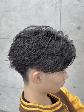 エデアンホンテン メンズサロン(EDEAN 本店 （旧：EDEAN 上通）) 熊本メンズカット フェザーパーマ センターパート