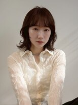 エディット トウキョウ(e.dit tokyo)&nbsp;【e.dit tokyo miu】レイヤースタイル顔周りカットベージュ