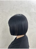 切りっぱなしボブ