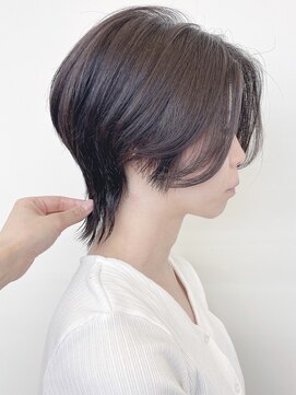 モリオフロムロンドン 原宿本店(morio from London) 【morio 原宿】ハンサムウルフ レイヤーショート