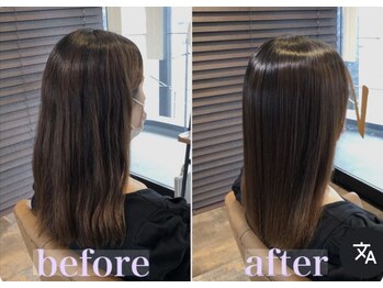 スウィッチグラン(hair salon switch grand)の写真/くせ毛うねりのお悩み解決サロンで酸熱トリートメントを体験して髪を整えよう☆