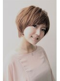 ツヤ感マッシュボブ