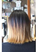 ハイトーン☆グラデカラーボブ