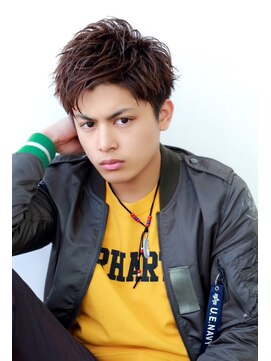 リップス 吉祥寺店 (LIPPS) ソリッドツーブロックショート