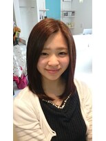 ヘアーデザイン ムーンエル(hair design moon L)&nbsp;愛されミディアム☆彡♪