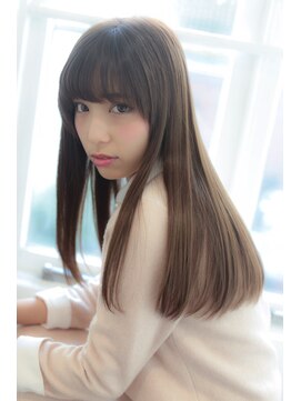 ヘアーデザイン リマ(Hair Design Lima) 『Lima』グレージュワンカールロング