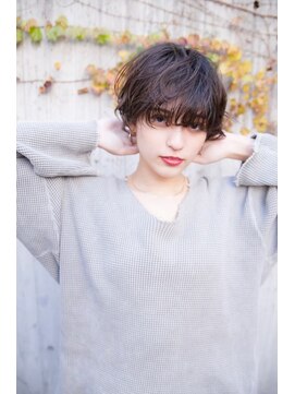 オースティン 錦糸町(AUSTIN) AUSTIN☆大人かわいい前髪セシルカットココアブラウンネオウルフ