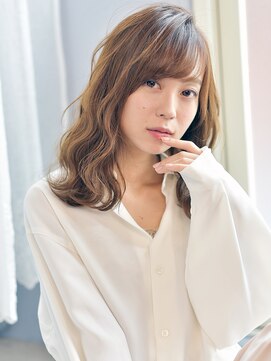 イリーブ(elieve) 大人かわいいカーキベージュカラー