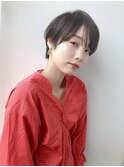 お手入れ簡単!マッシュショート/ショートヘア/カラー/小顔