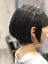 クシュ 所沢東口店(kusyu...)&nbsp;ノームコアうる艶カーキアッシュフレンチボブアンニュイヘア所沢