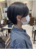 セット不要な黒髪ショート