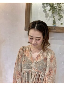 アンドエー(&A) くびれ外はねミディ