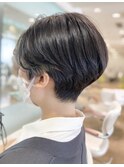インナーカラー刈り上げハンサムショート【RENJISHI 松岡】