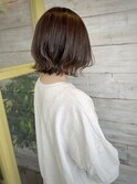 切りっぱなしボブ