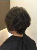 カット　パーマ　カラー