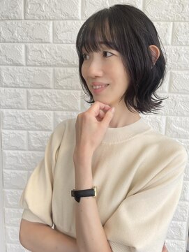 アルバ ヘアリゾート(ALBA) 【ALBA塚原】大人女性ミディアムボブウルフ