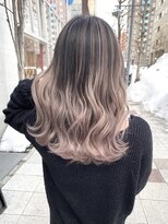 ワンスタイル(One style) コントラストバレイヤージュ　パールホワイト