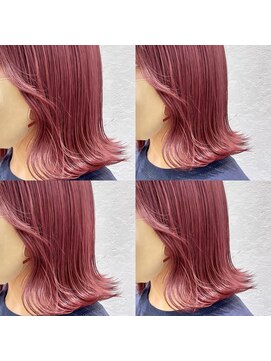 ロンドプランタン 恵比寿(Lond Printemps) *石垣 オーダー率No.1ピンクバイオレット/ブリーチ