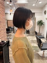 ヴィップルーム(viproom)&nbsp;レイヤーボブ/外ハネボブ/ダークブラウン/ニュアンスカラー