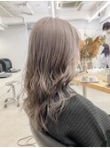 ミルクティーグレージュ