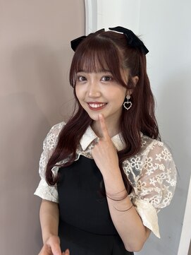 ティア(Tia.) (韓国風/くびれヘア/縮毛矯正/前髪/韓国レイヤー/小顔)