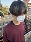 シースルーマッシュ/縮毛矯正