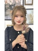 モテゆるハーフアップ♪